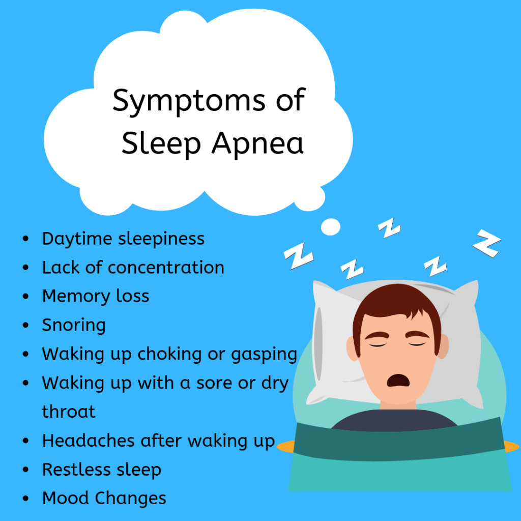 symptoms sleep apnea